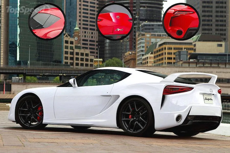Toyota Supra FT1 concept render rear.webp