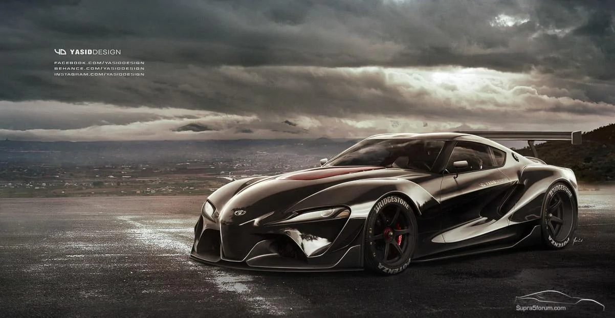Toyota FT-1 Widebody Supra Black.webp