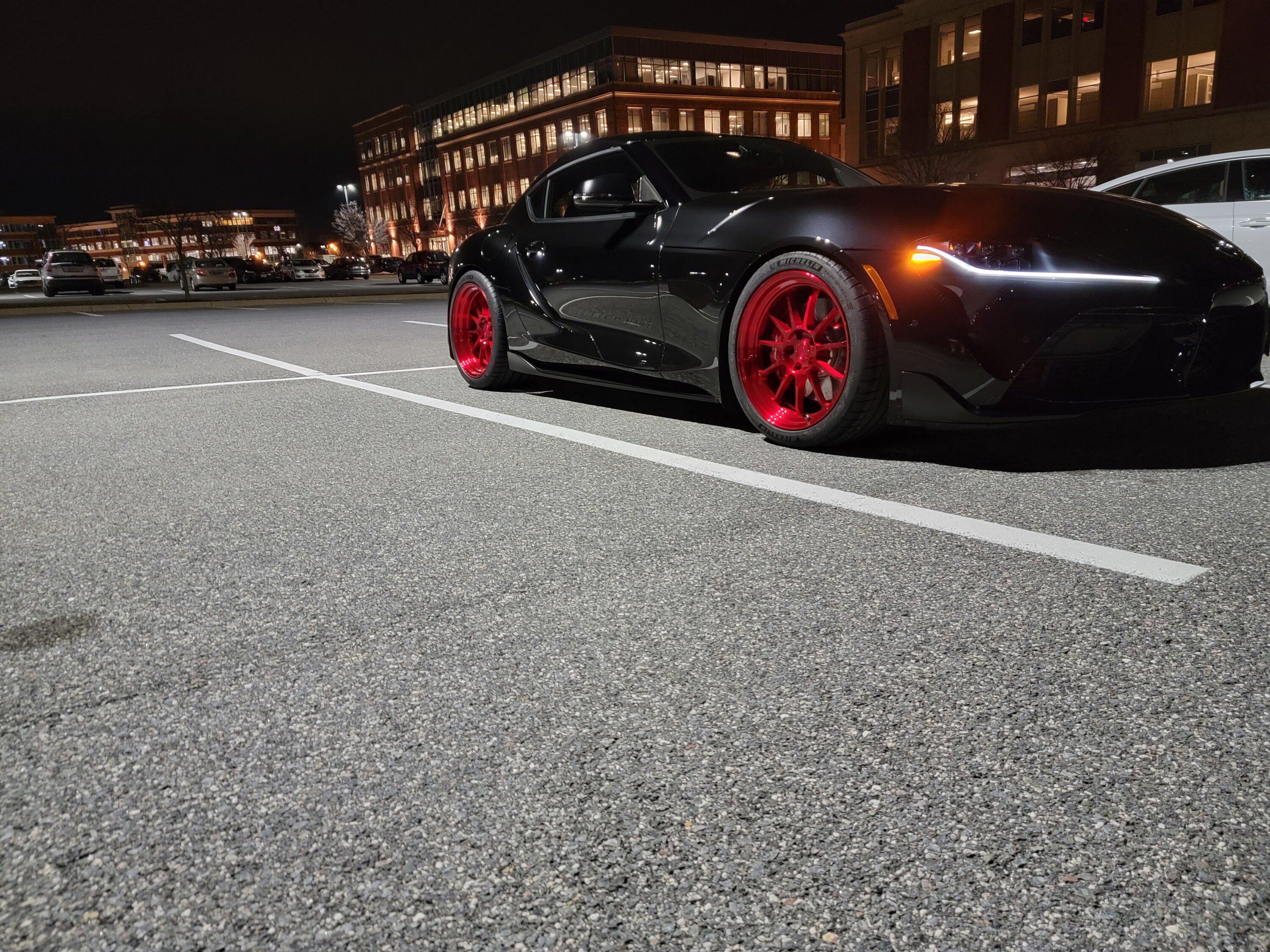 FS BC Forged TD01 in Crystal Burgandy w/ Michelin Pilot Sport 4s