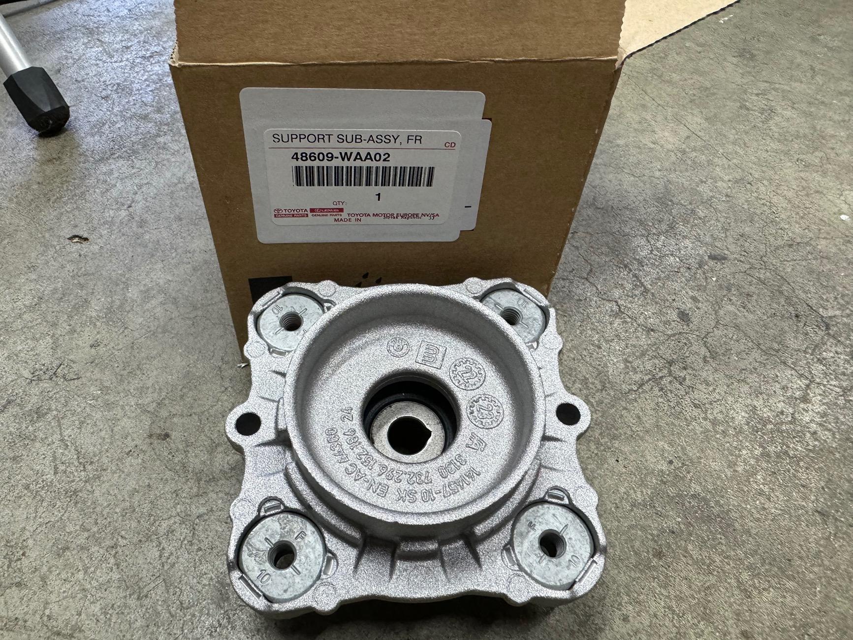 confirmation about front strut/shock absorber part number