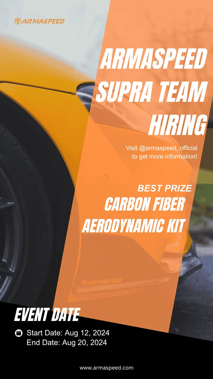ARMASPEED SUPRA TEAM HIRING Story.webp
