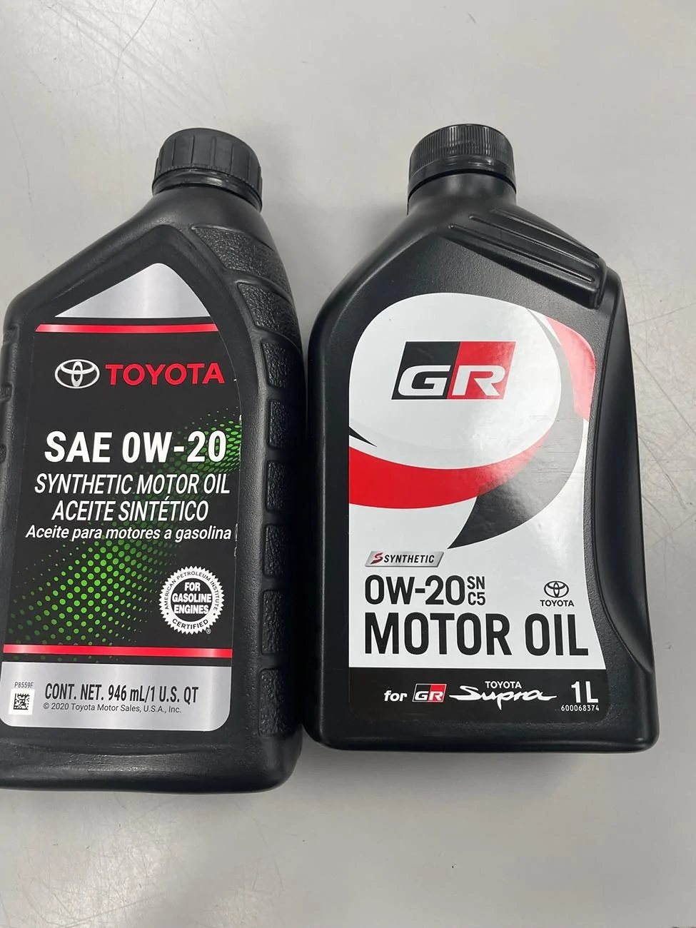 トヨタ 0W-20 MOTOR OIL 1L✖️12本 for GR Supra NEW OEM TOYOTA 0W20 GENUINE SYNTHETIC MOTOR OIL 1 QUART