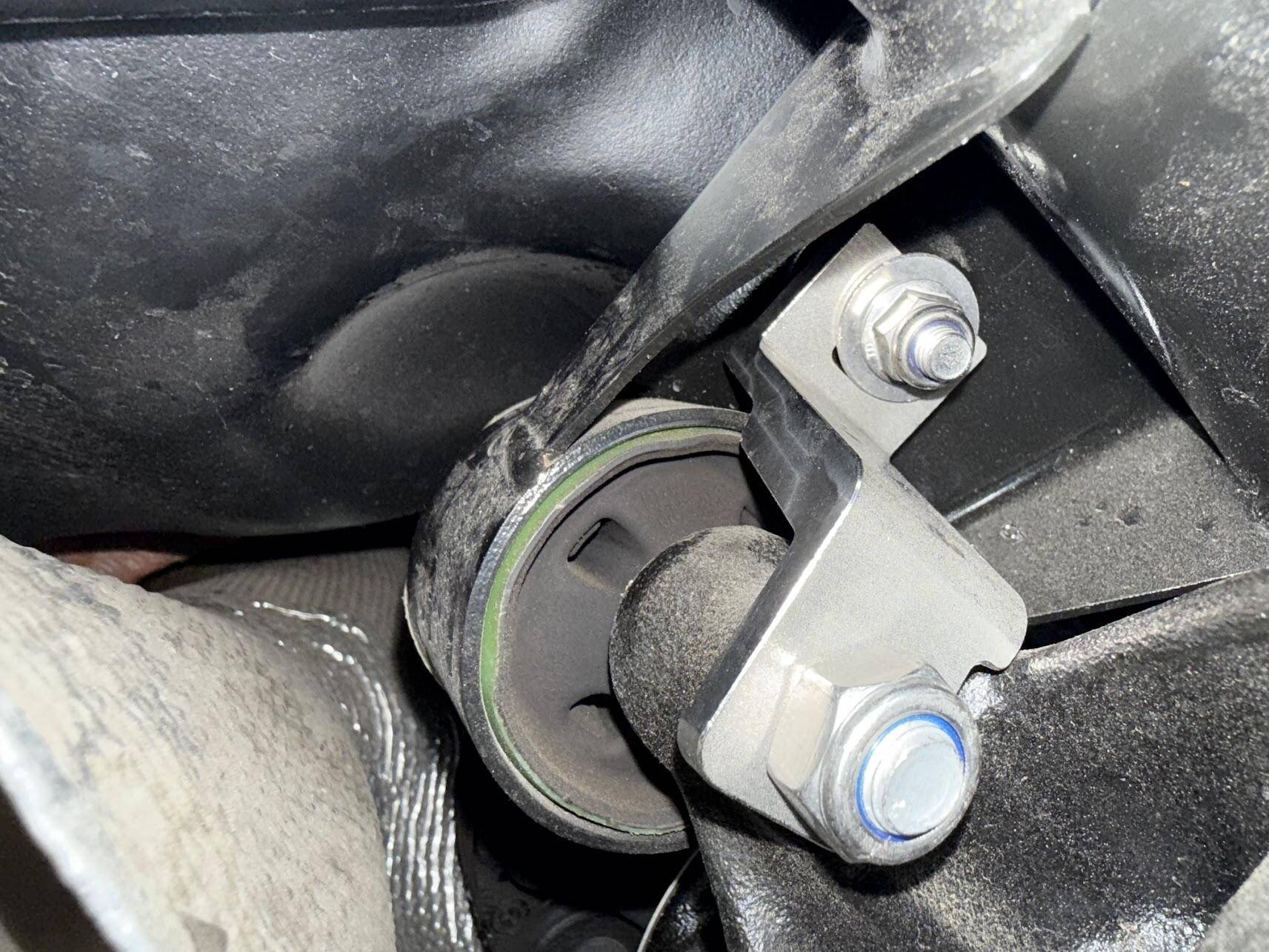 Passenger side bracket