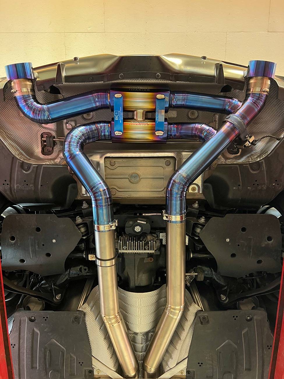 RK Titanium Street Edition Dual Exhaust | SupraMKV - 2020+