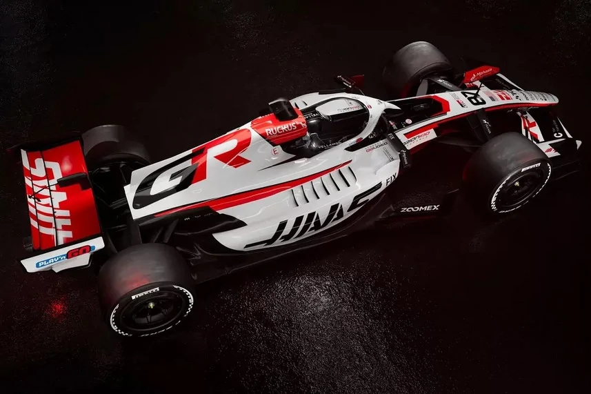 Haas GR F1 car.webp
