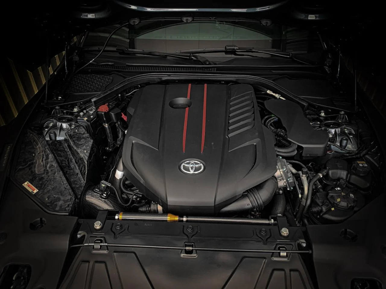 Armaspeed cold Forged carbon air intake for Supra A90 MK5.webp