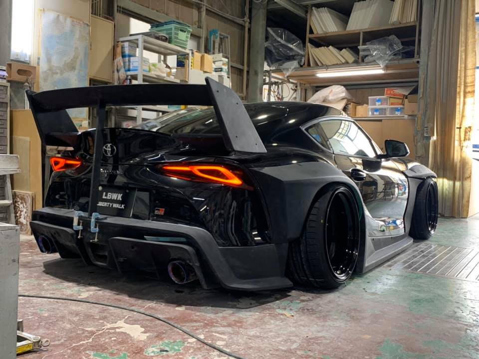 Liberty Walk Aape PANDEM スープラ　7台セット Liberty Walk Aape PANDEM スープラ 7台セット LB-WORKS TOYOTA