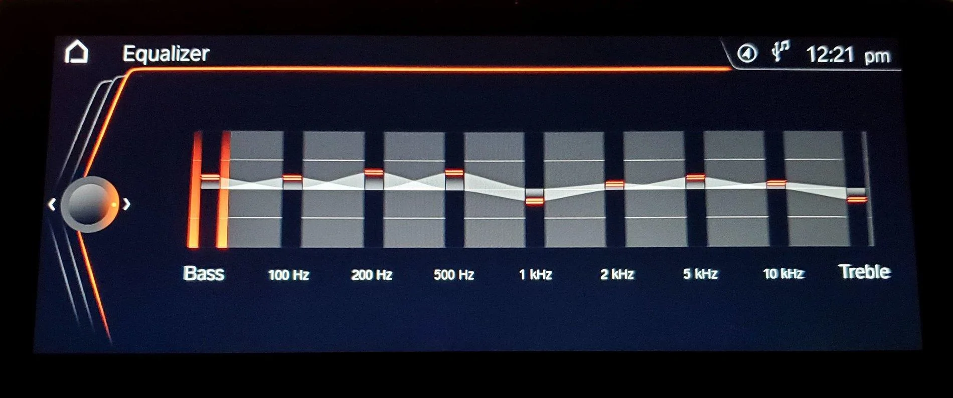 Equalizer settings after sound test.webp