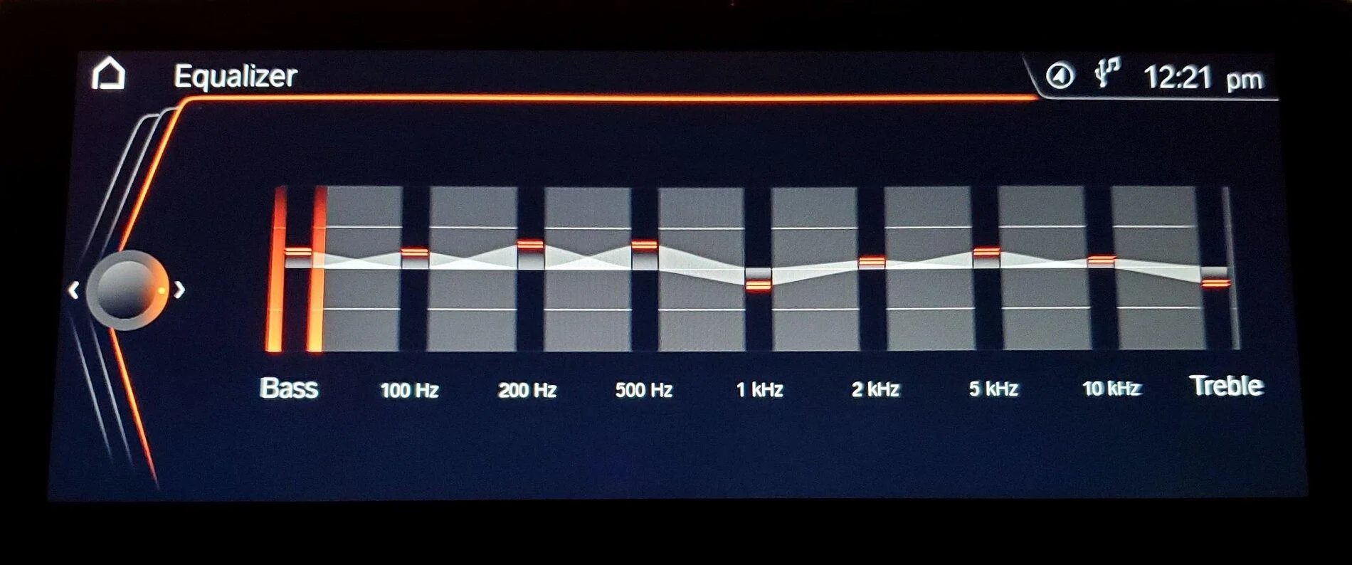 Equalizer settings after sound test.webp