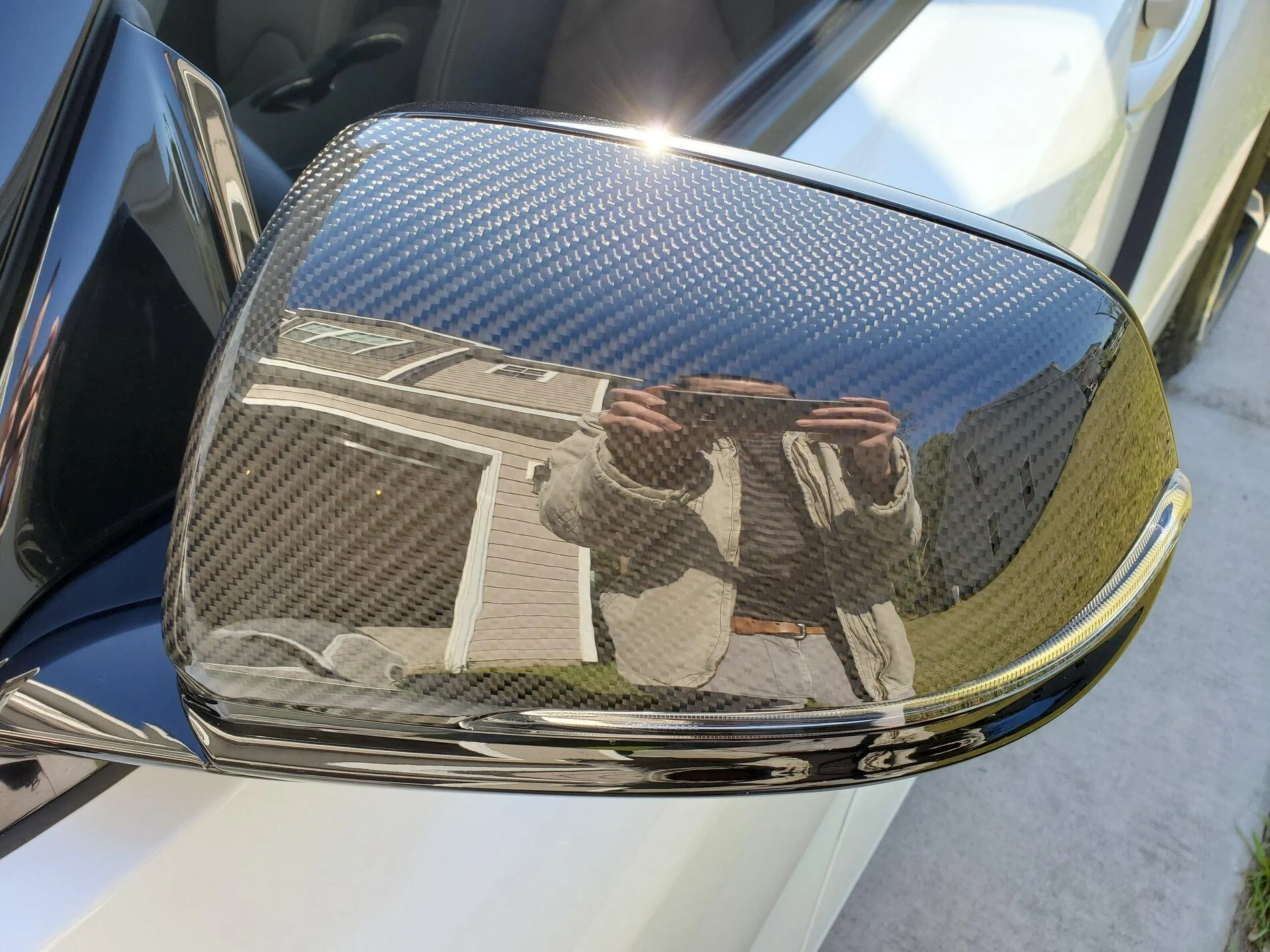 Mirror Caps with my reflection.webp