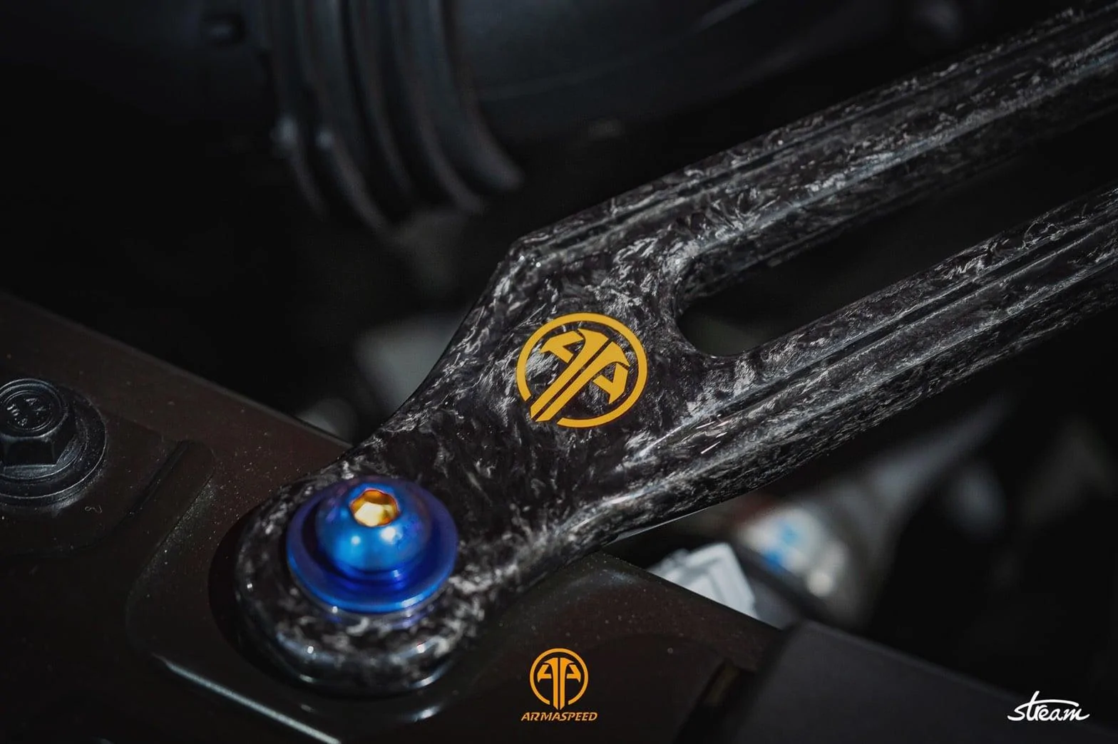 Armaspeed forged carbon fiber struct bar for Supra A90 M5  .jpg