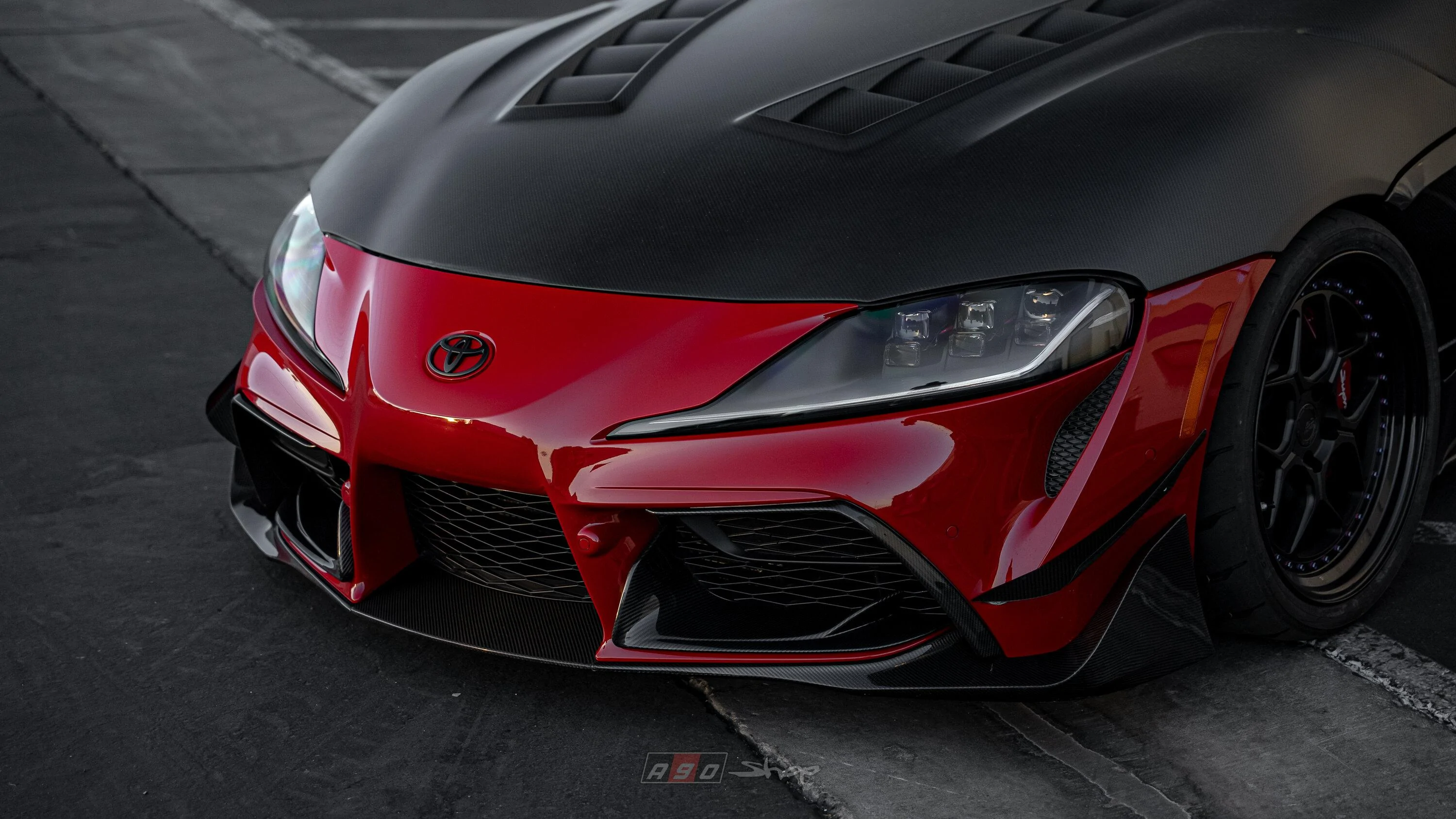 Rexpeed Carbon Front Bumper Cover Kit-01.webp