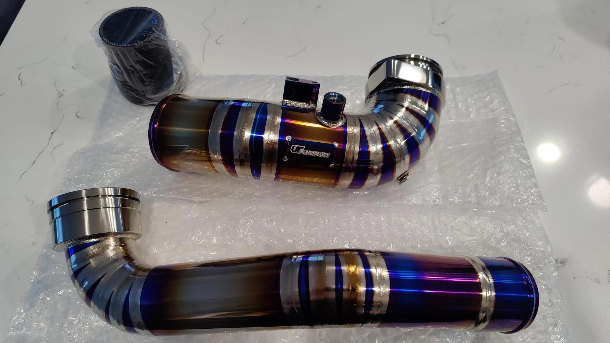 VR Performance Titanium Charge Pipe (Pre-Install).webp